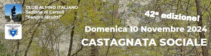 Castagnata Sociale - Domenica 10 Novembre 2024